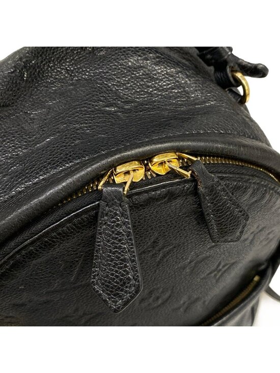 Louis Vuitton Backpack Monogram Empreinte Sorbonne Noir Leather